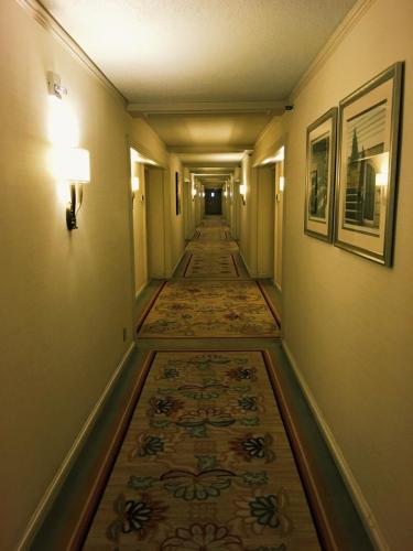 The hallway.